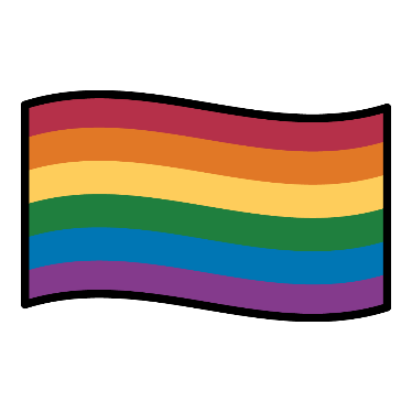 LGTBQIA+ rainbow flag