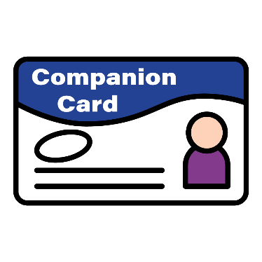 A companion card