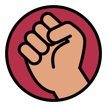 Fist icon for violence.