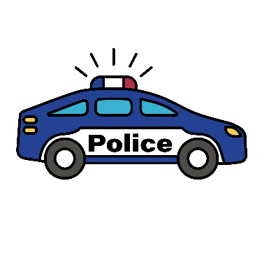Icon of a police car